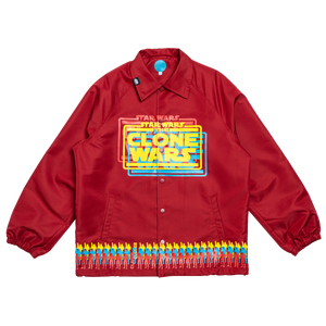 Open image in slideshow, THE CLONE WARS CLONE TROOPER ARMY COACH JACKET
